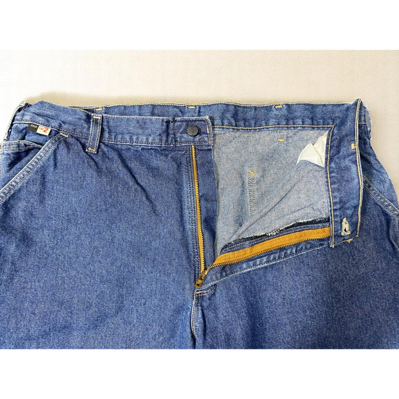 Carhartt FR Double Knee Utility Jeans | 40x30 | CAT 2 Flame Resistant | Blue - Picture 4 of 13